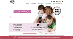 Desktop Screenshot of nepenthes.fr